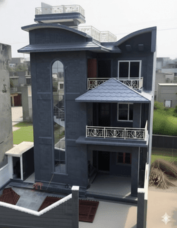 Tall Residental House thumbnail 1